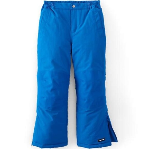 Lands'End Grow-A-LongsSquall Waterproof Insulated Iron Knee Snow Pants Kids 12H - Picture 1 of 9